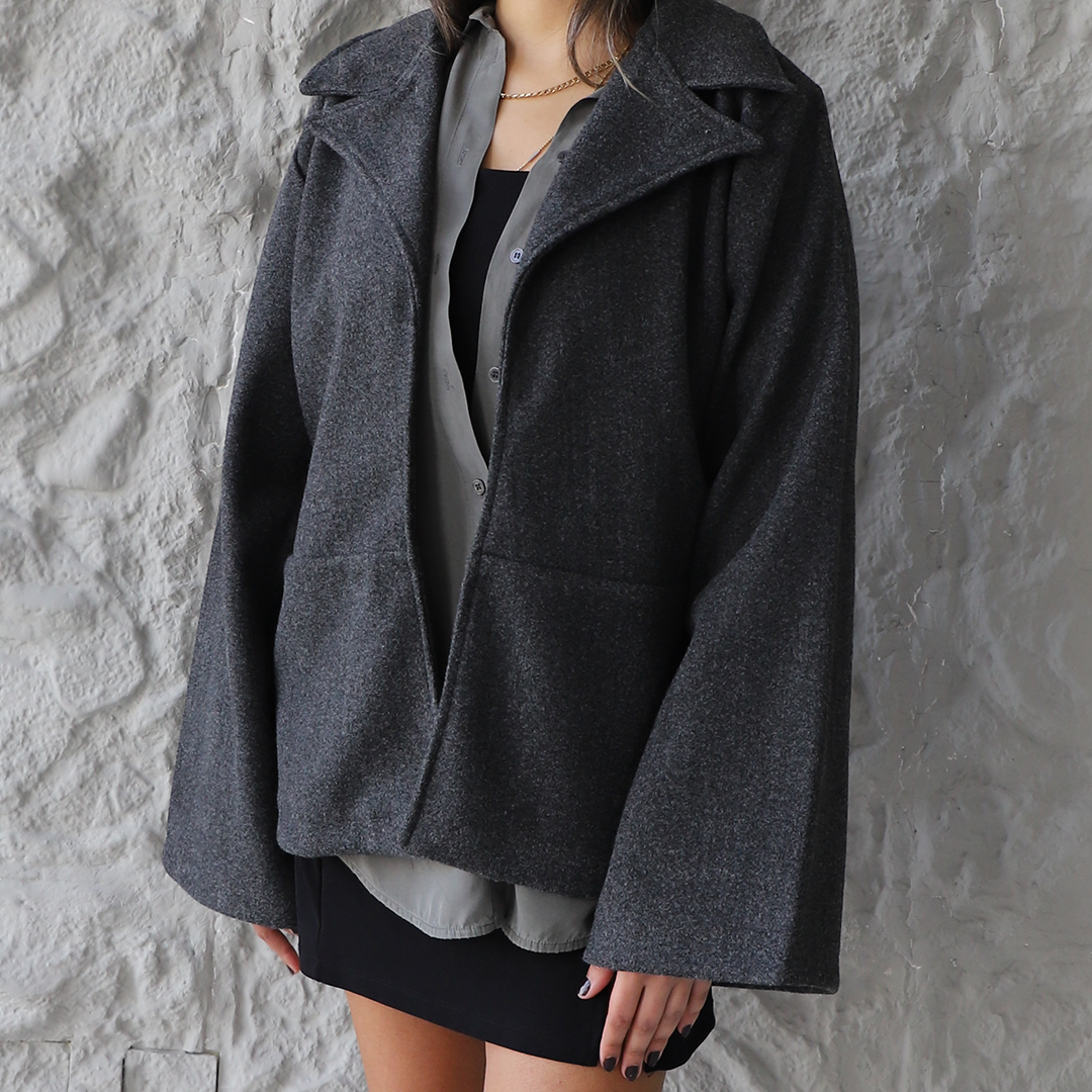 Dark Gray Tall Jacket