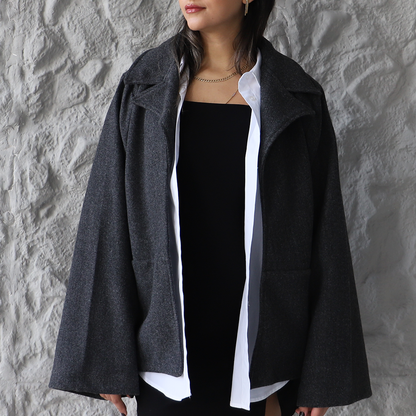 Dark Gray Tall Jacket