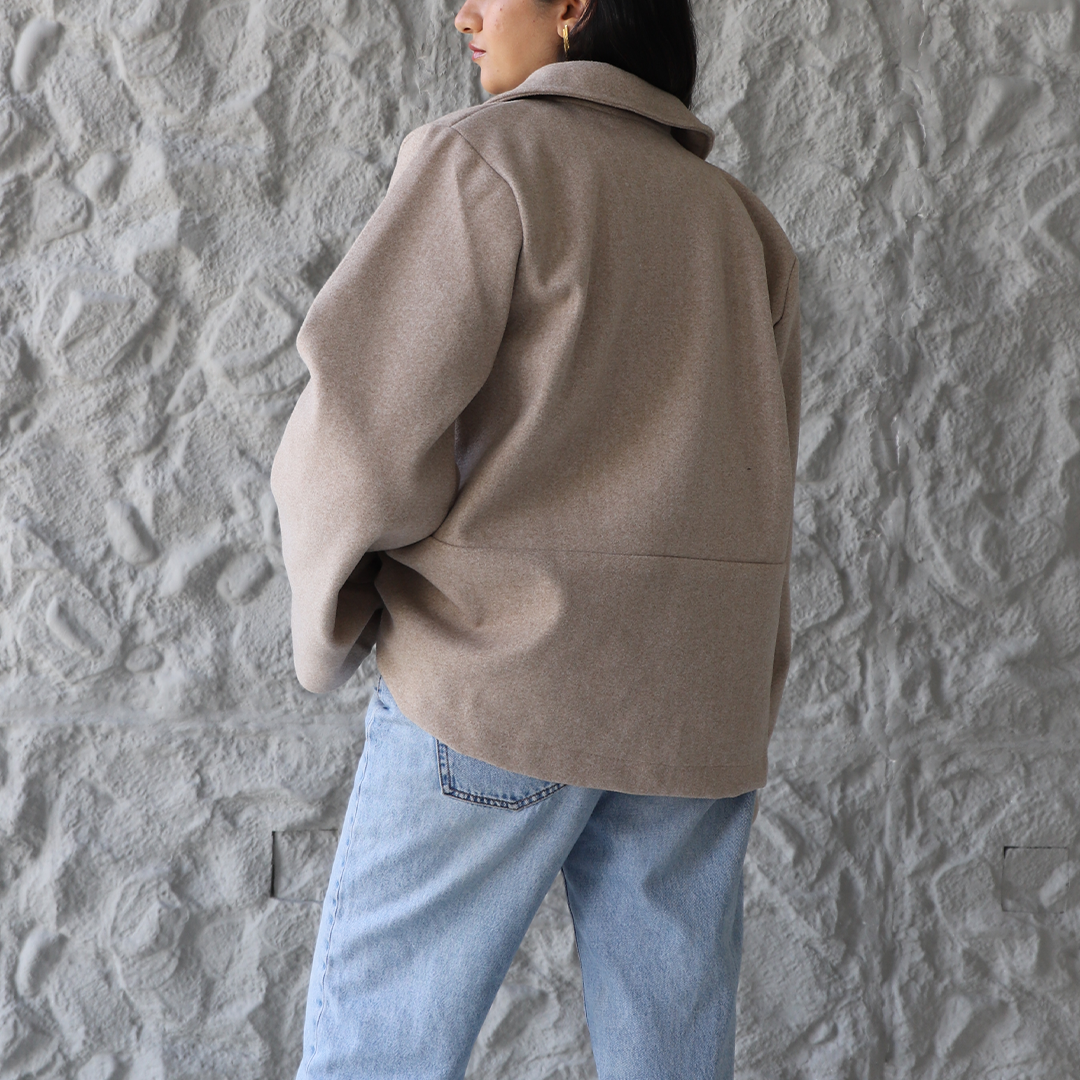 Beige Tall Jacket